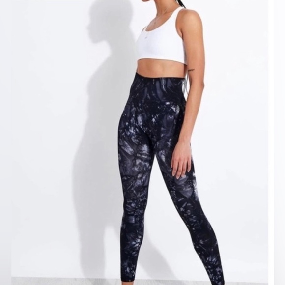 Free People Pants - Free People FP Movement Good Karma Om Shanti Tie Dye High Rise Legging